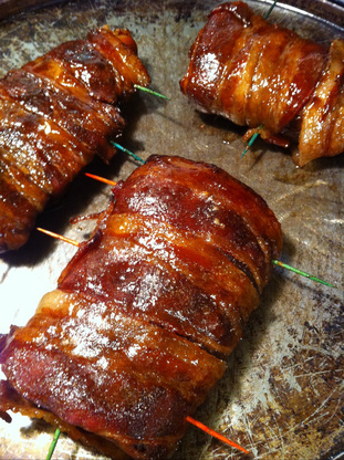 Venison Bacon Wrap