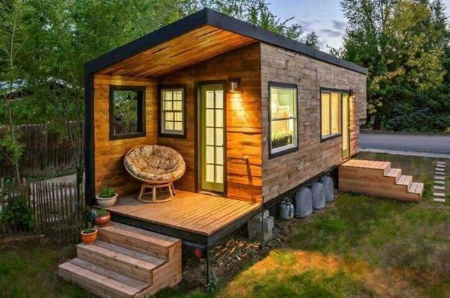 shipping container cabin